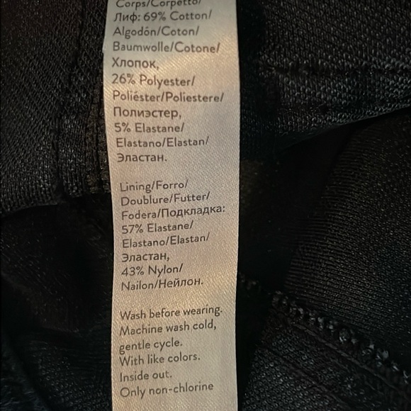 Spanx Jean leggings size large - Picture 5 of 7